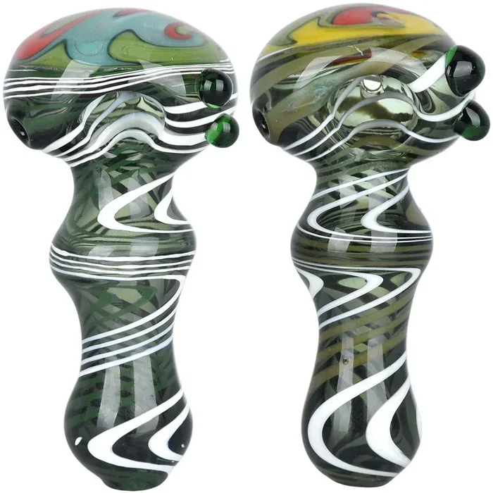 Time is a Disc Wig Wag Hand Pipe – 4″