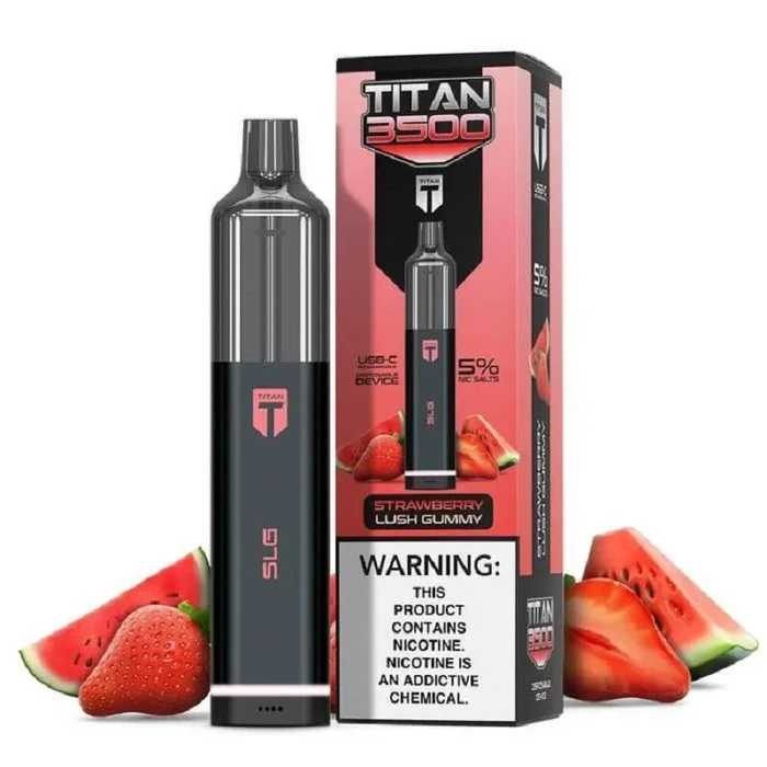 Titan 3500 Disposable Vape | 3500 Puffs | $9.50 | 5% Nicotine Content