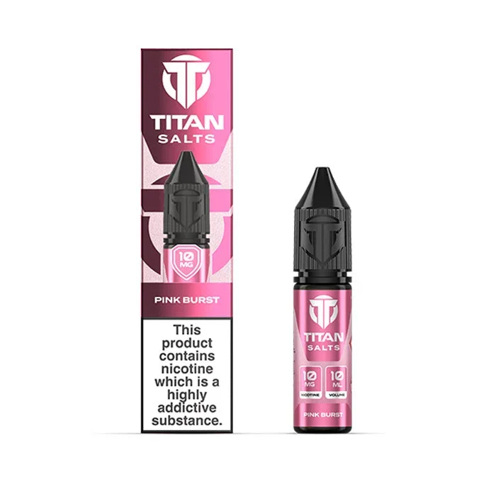 Titan Salts Pink Burst 10ml Nicotine Salt