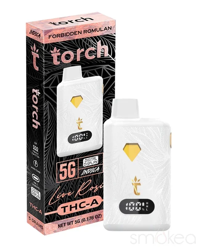 Torch 5g THCA Live Rosin Disposable Vape – Forbidden Romulan