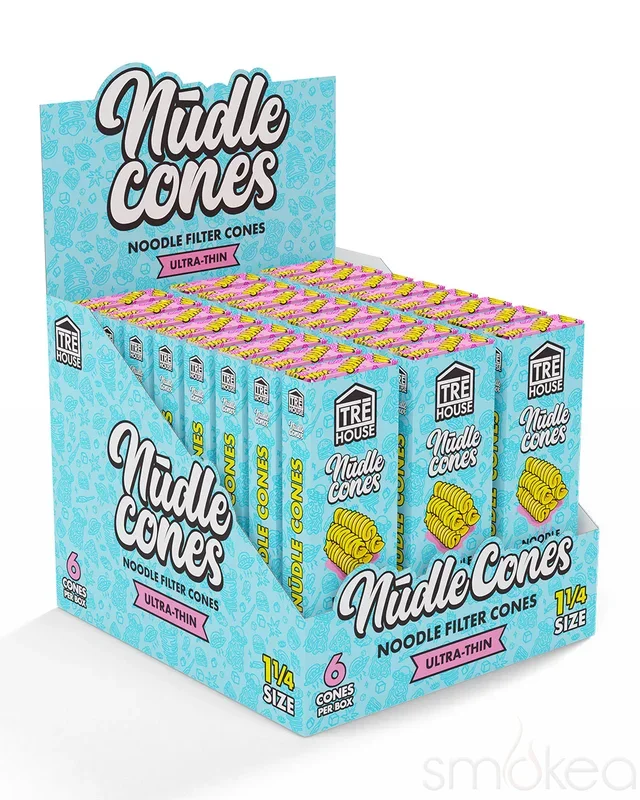 TRĒ House 1 1/4 Pre Rolled Nudle Cones (6 Pack)