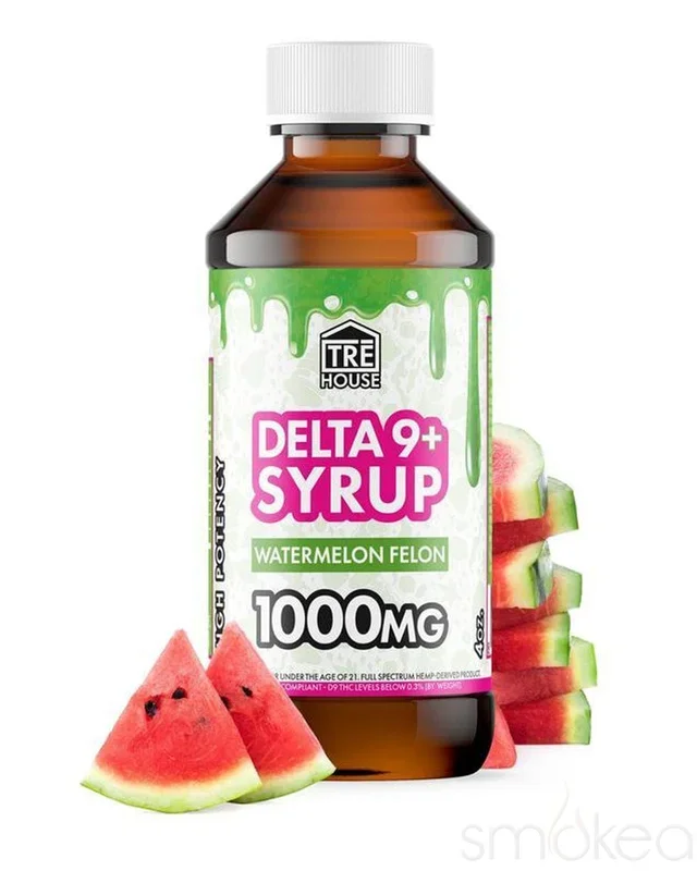TRĒ House Delta 9 Syrup – Watermelon Felon