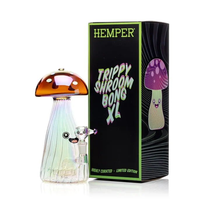 Trippy Shroom XL Bong 9.5″