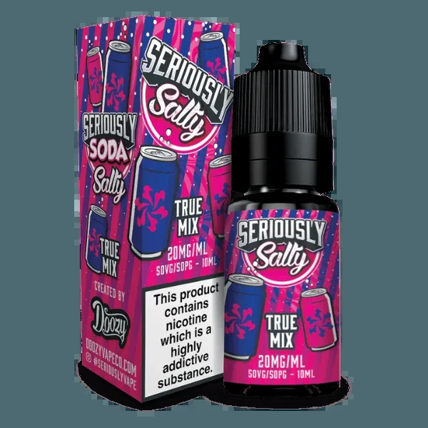 True Mix Seriously Soda Nic Salts