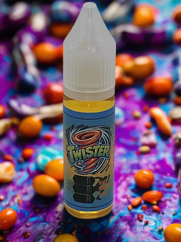 Twister CBD Vape Juice – 15 ML – CBD Infused Topical – Made in USA