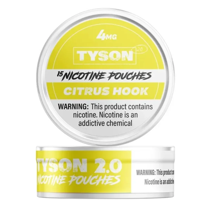 Tyson 2.0 Nicotine Pouches(15 Pouches/Can)