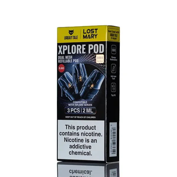 Urban Tale x Lost Mary Xplore Replacement Pods – Pack of 3