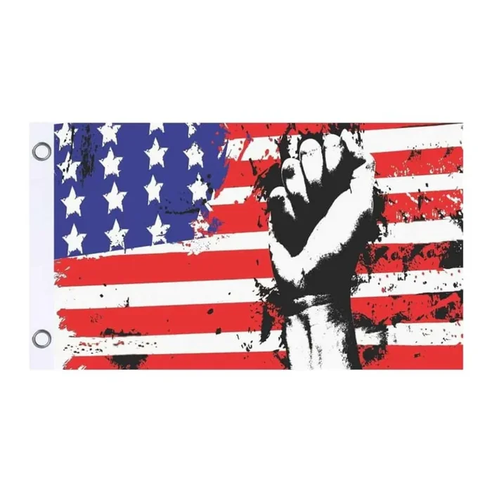 USA Grunge Fly Flag