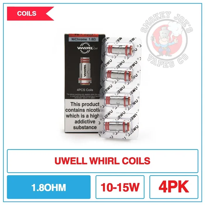 Uwell Whirl – Replacement Coils – 4pk