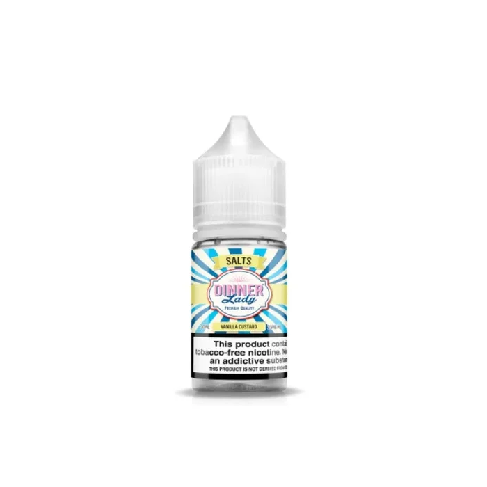 Vanilla Custard 30ml TF Nic Salt Vape Juice – Dinner Lady Salts | $11.45