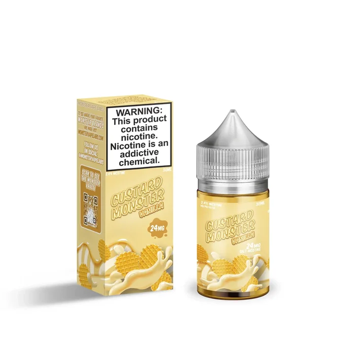 Vanilla SALT – Custard Monster – 30mL