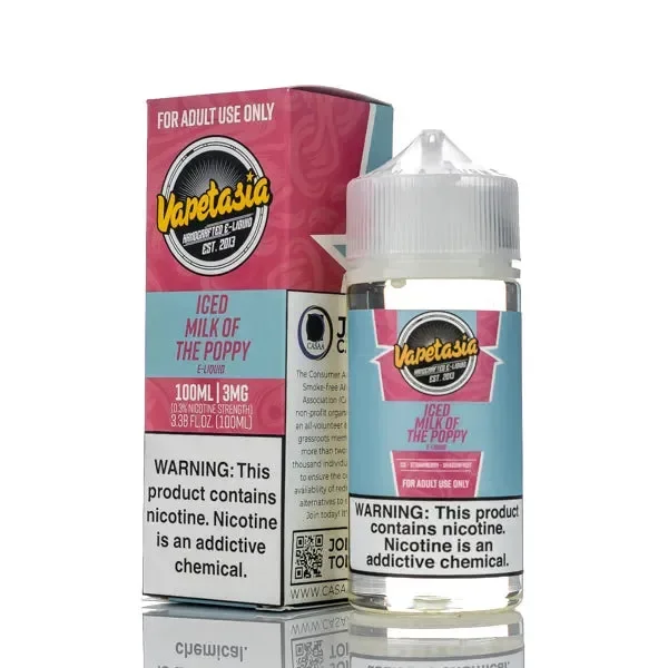 Vapetasia – ICED Milk Of The Poppy – 100ml