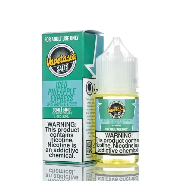 Vapetasia E-Juice Salts – ICED Pineapple Express – 30ml