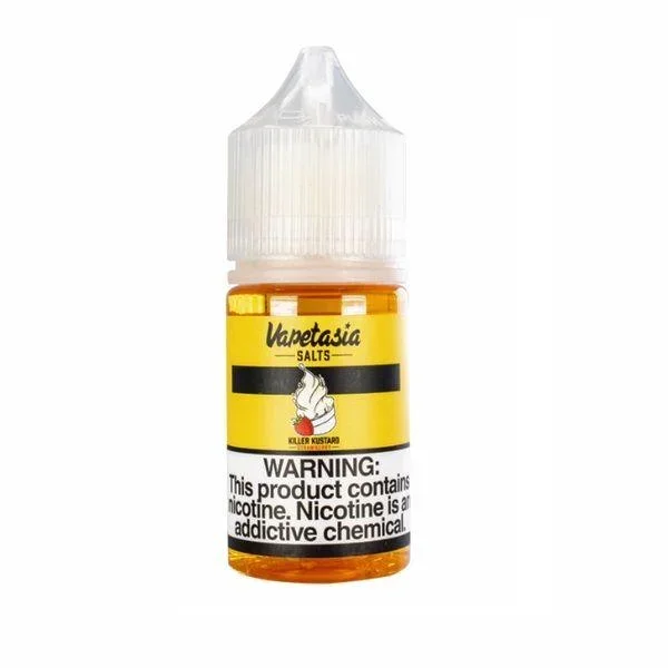 Vapetasia Salts – Killer Kustard Strawberry 30mL e-liquid