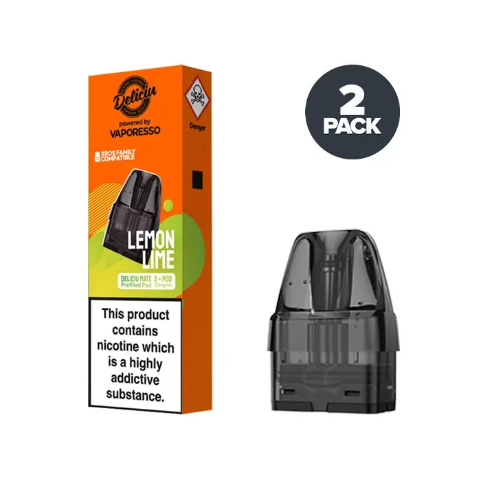 Vaporesso Deliciu Mate Pre-Filled Pods Lemon Lime