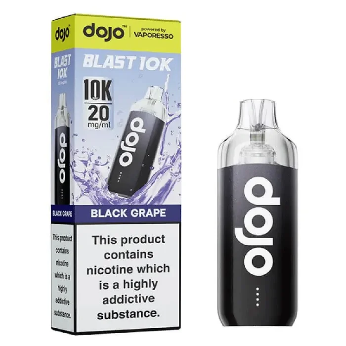 Vaporesso Dojo Blast 10k Prefilled Pod Kit Black Grape Flavor