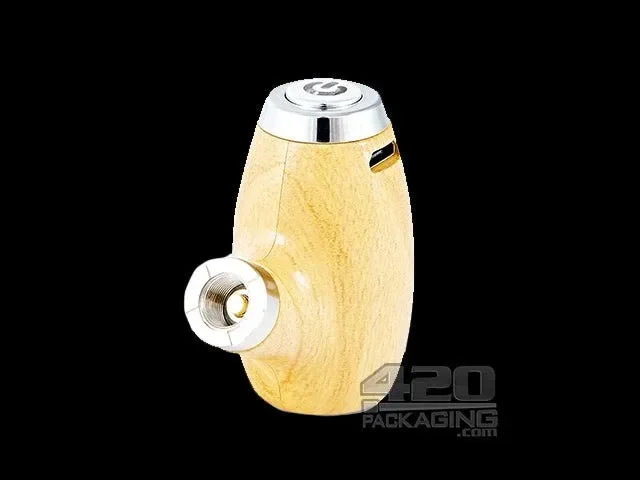 Variable Voltage “Old Man’s Pipe” Shaped Vape Cartridge Battery | 900mah – Spruce Wood – 510 Thread