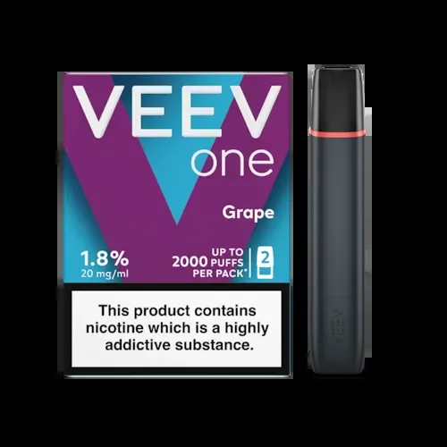 VEEV One Device + Veev One Prefilled Pods Grape