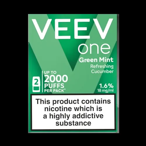 VEEV One Prefilled Pods Green Mint