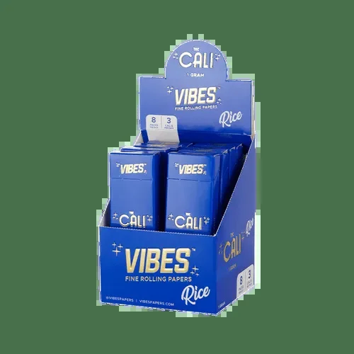 VIBES – 8pk Rice Cones, The Cali, 1 Gram, 3ct