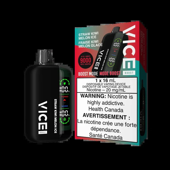 Vice Boost 9000 Disposable Vape – Strawberry Kiwi Melon Ice