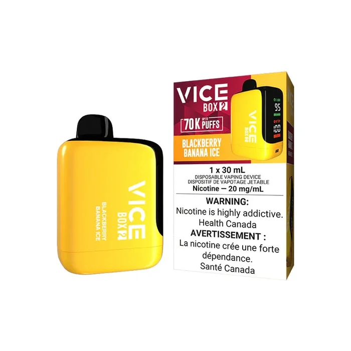 Vice Box 2 70K Disposable – BLACKBERRY BANANA ICE