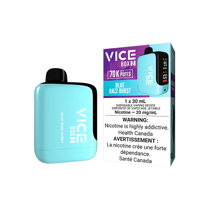 Vice Box 2 70K Disposable – BLUE RAZZ BURST