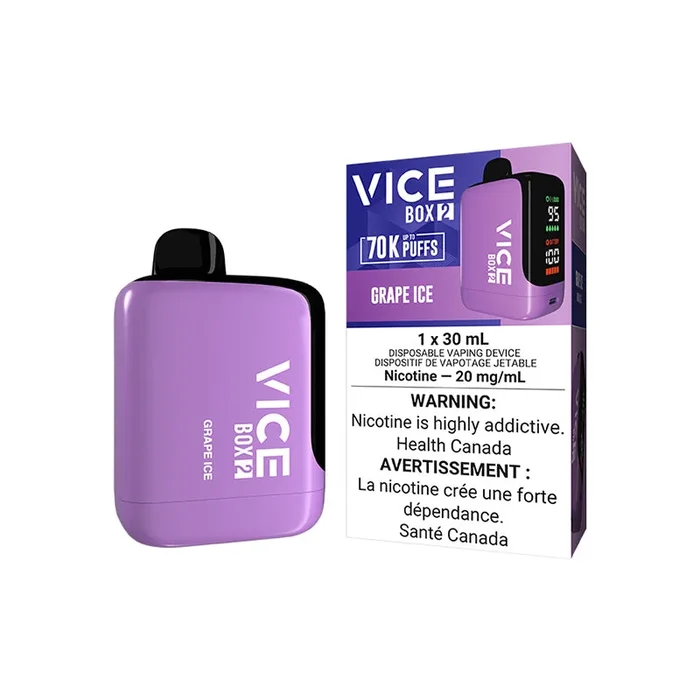 Vice Box 2 70K Disposable – GRAPE ICE