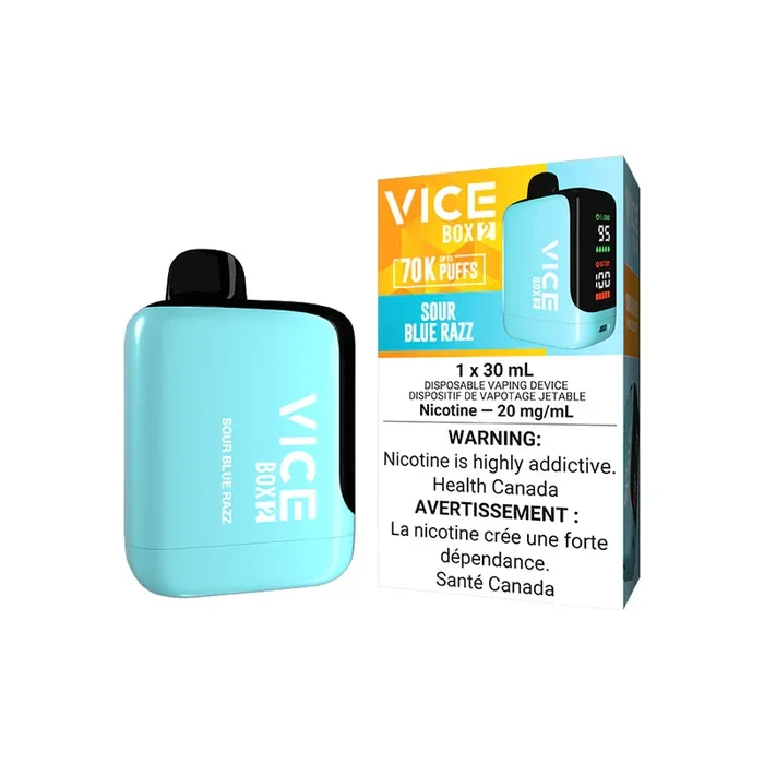 Vice Box 2 70K Disposable – SOUR BLUE RAZZ