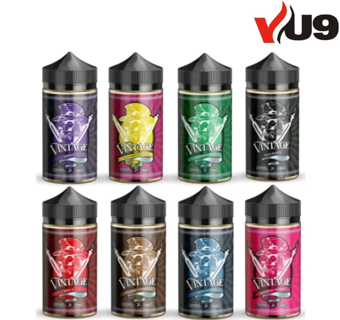 VINTAGE PREMIUM E-LIQUID 200ml E JUICE VAPE JUICE FLAVOUR OIL