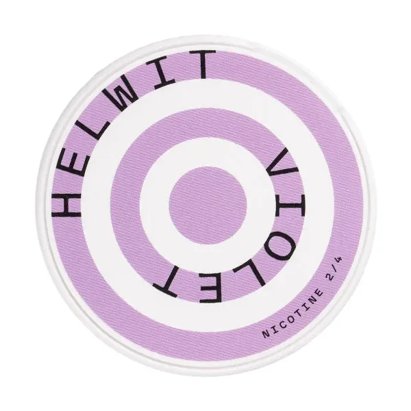 Violet 2/4 Nicotine Pouches by Helwit