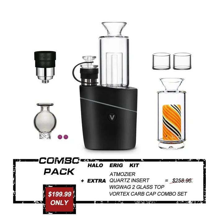 VLAB HALO BOX Vaporizer Bundle – Pre-Order Purple/Green