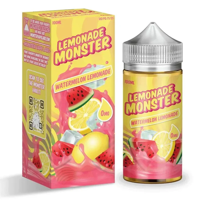 Watermelon Lemonade by Lemonade Monster E-liquids – (100mL)
