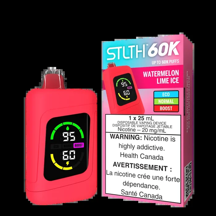 WATERMELON LIME ICE – STLTH 60K DISPOSABLE