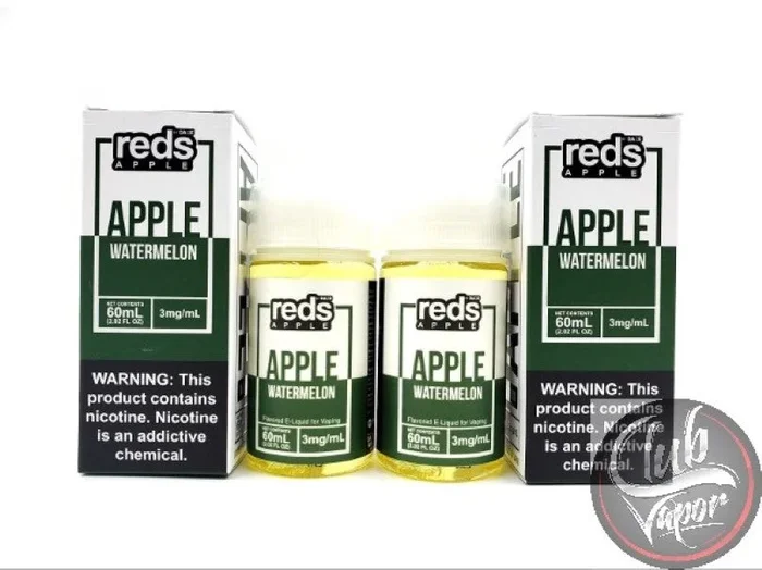 Watermelon Red’s Apple E-Juice by 7 Daze 120mL