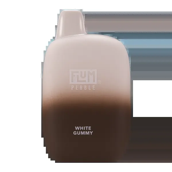 White Gummy FLUM Pebble