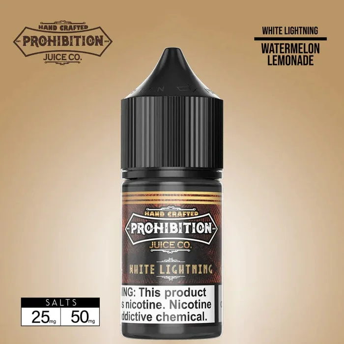 White Lightning SALT – Prohibition Juice Co. – 30mL