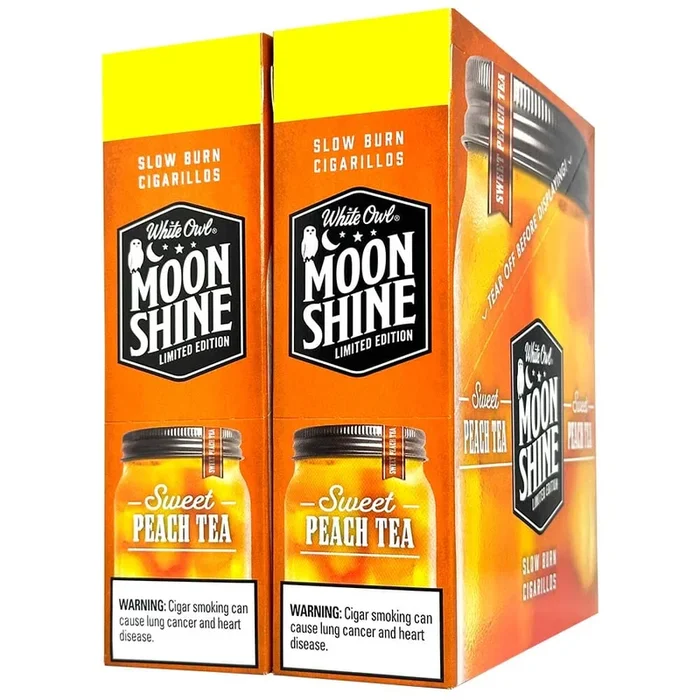 White Owl Peach Tea Moonshine Cigarillos