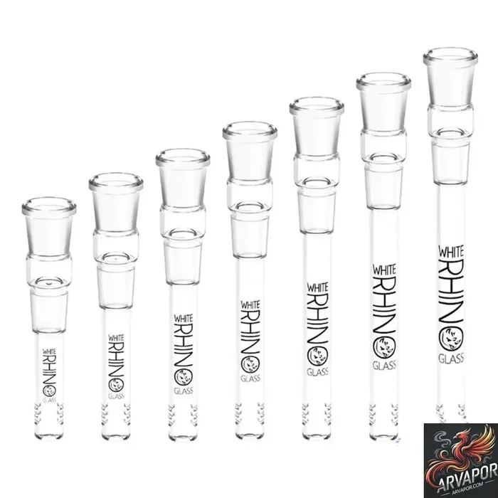 White Rhino 19/19 Glass On Glass Downstem