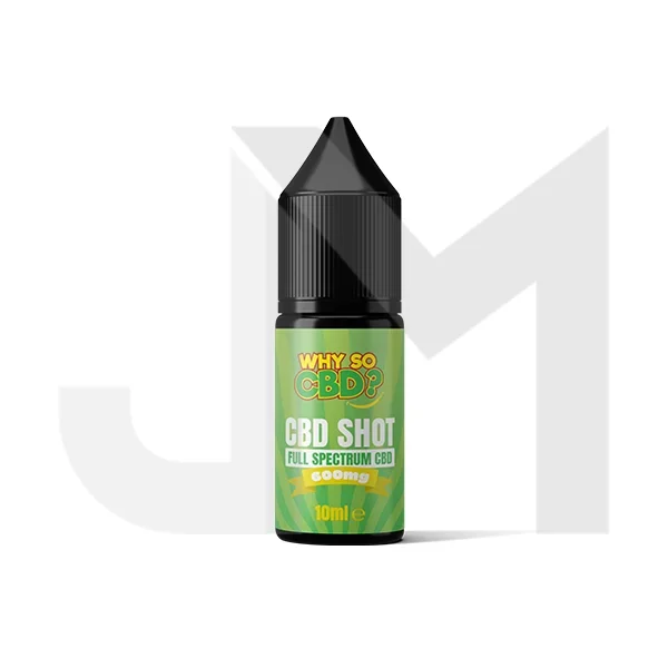 Why So CBD? 600mg Full Spectrum CBD Liquid Shot 10ml