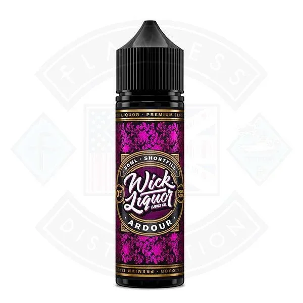 Wick Liquor Ardour 0mg 50ml Shortfill E-liquid