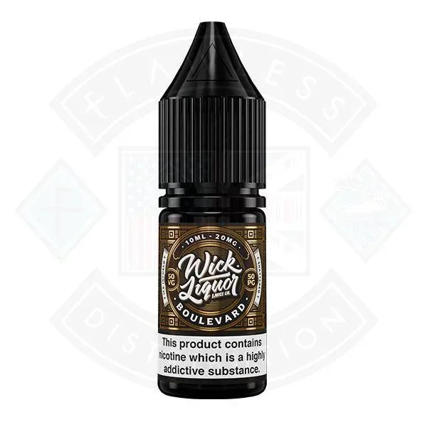 Wick Liquor Salts Boulevard Shattered 10ml E-liquid