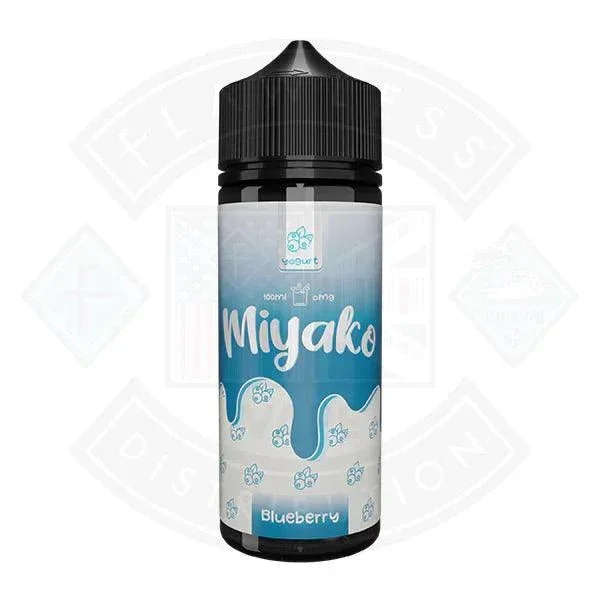 Wick Liquor Yogurt – Miyako Blueberry 100ml 0mg Shortfill E-liquid