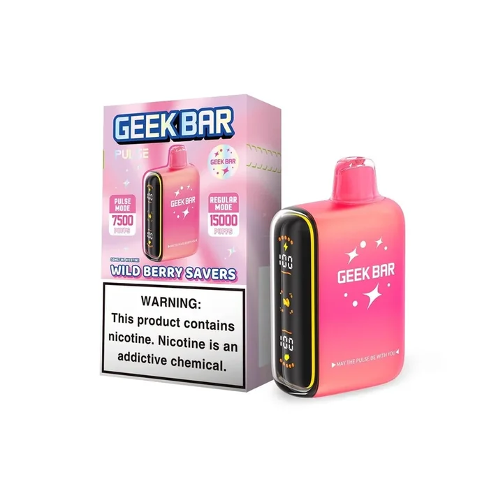 Wild Berry Savers – Geek Bar Pulse Disposable Vape 15K