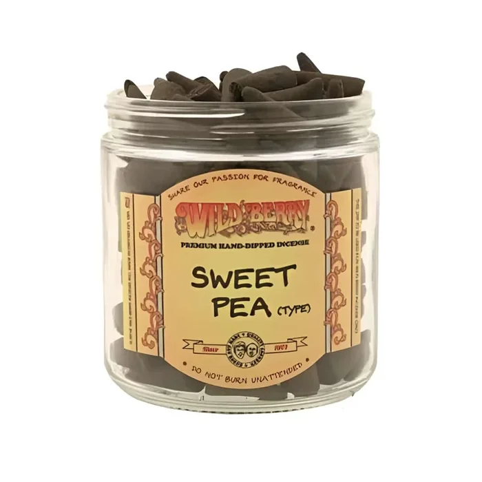 Wild Berry Sweet Pea Cones