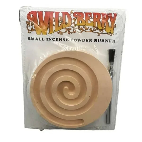 WILDBERRY POWDER INCENSE SMALL SPIRAL BURNER
