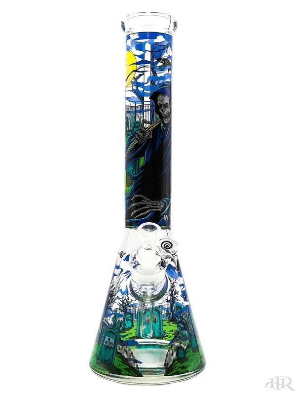 Wormhole Glass – Reaper’s Domain Beaker (14 “)