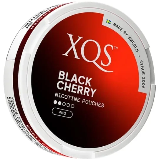 XQS – Black Cherry – Slim (4 mg/portion)