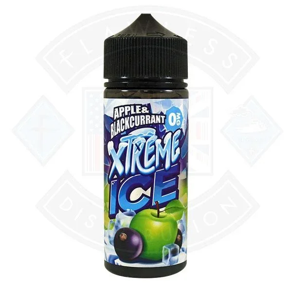 Xtreme Ice – Apple & Blackcurrant 0mg 100ml Shortfill