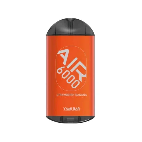 Yami Bar Air 6000 Disposable 6000 Puffs – Strawberry Banana